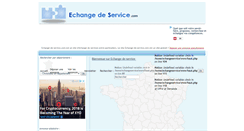 Desktop Screenshot of echange-de-service.com